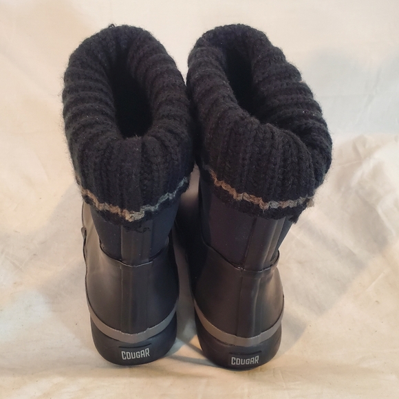 Cougar Women's Size 11 Black Raven Waterproof Rain Boot New - Picture 4 of 6